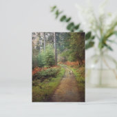 Jack Russell loopt in het Briefkaart (Staand voorkant)