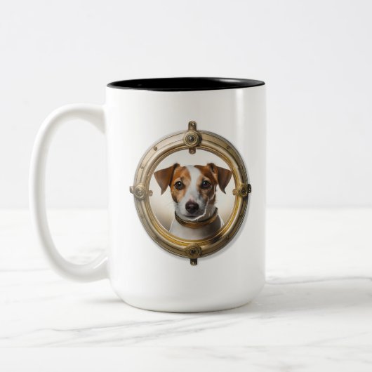 Jack Russell mug (Gauche)