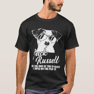 Jack Russell Officiële Dog van het koelste volk T-shirt