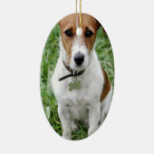 Jack Russell Ornament (Rechts)