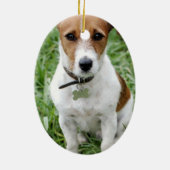 Jack Russell Ornament (Achterkant)