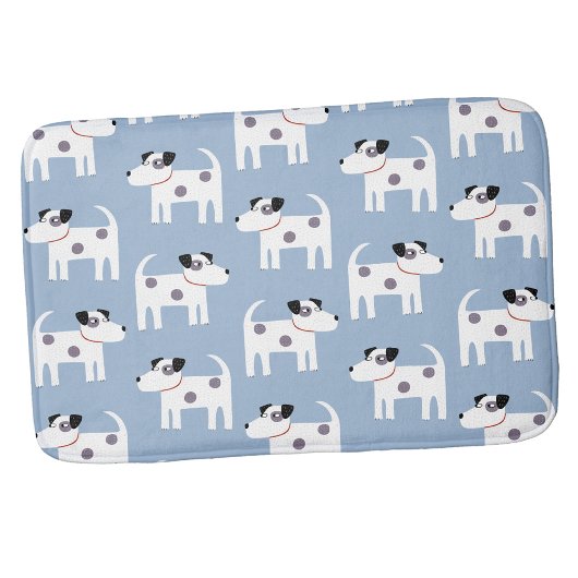 Jack Russell Parson Terrier Dog Pattern Badmat
