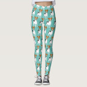 Jack Russell Pattern Leggings (Voorkant)