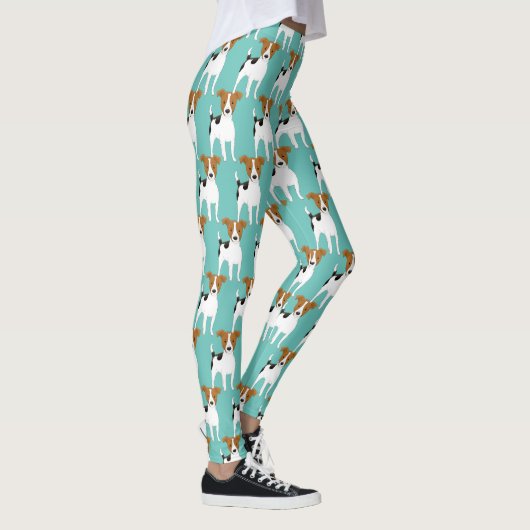 Jack Russell Pattern Leggings (Rechts)