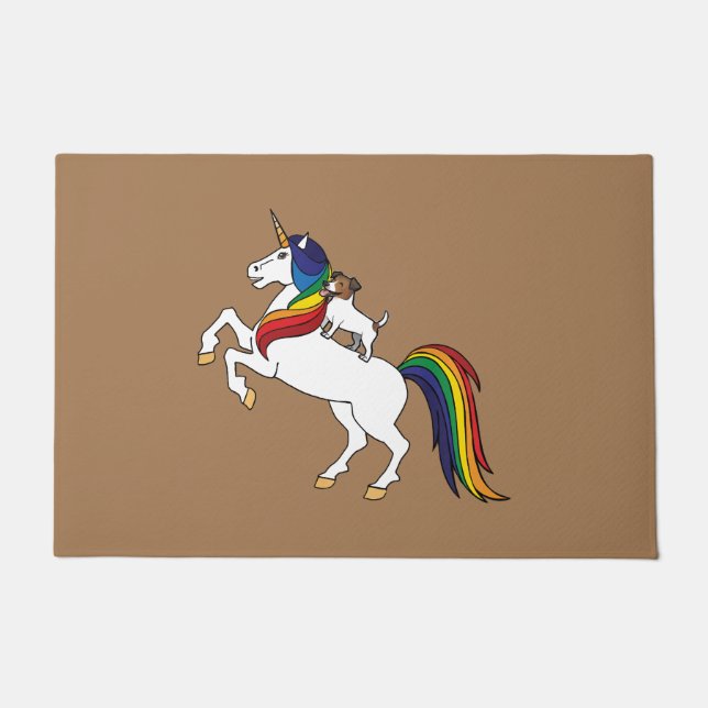 jack russell pullover deurmat (Voorkant)