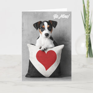 Jack Russell Puppy Valentijn Kaart