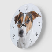 Jack russell terrer grote klok (Hoek)