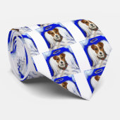 Jack Russell Terrier Angel Stropdas (Opgerold)