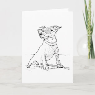 Jack Russell Terrier Bedankkaart