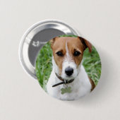 Jack Russell Terrier Button (Voorkant /achterkant)