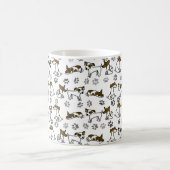Jack Russell Terrier Cartoon Mug (Centre)