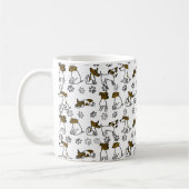 Jack Russell Terrier Cartoon Mug (Gauche)