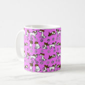 Jack Russell Terrier Cartoon Mug (Devant gauche)