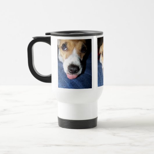 Jack Russell Terrier Chien Chien Chien Mug (Gauche)