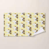 Jack Russell Terrier Conception de chien (Serviette à main)