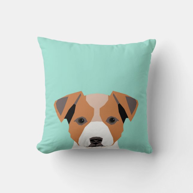 Jack Russell Terrier - Coussin du propriétaire de  (Recto)