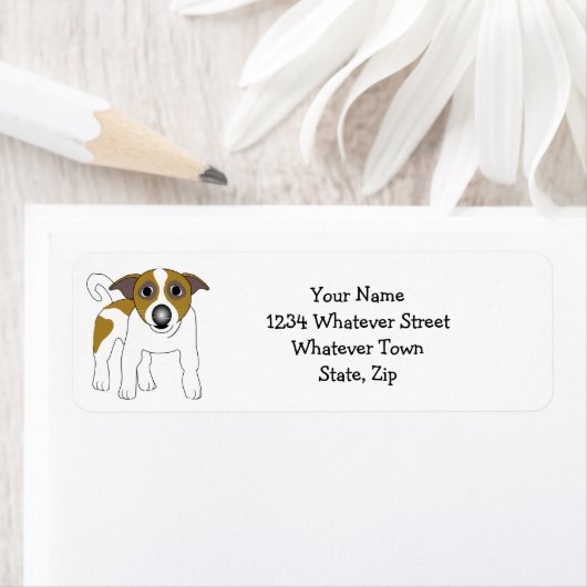 Jack Russell Terrier Etiket (Insitu)