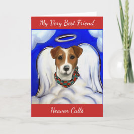 Jack Russell Terrier Feestdagen Kaart
