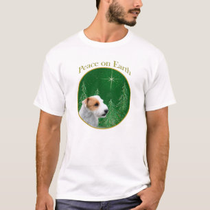 Jack Russell Terrier (gebroken) Vrede T-shirt