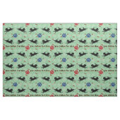 Jack Russell Terrier - Gepersonaliseerd Stof (Fat Quarter)