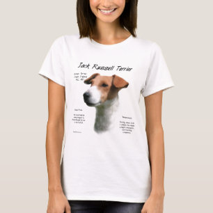 Jack Russell Terrier Geschiedenis T-shirt