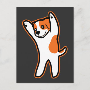 Jack Russell Terrier Gift - Funny Dog Love Briefkaart