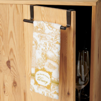 JACK RUSSELL Terrier Gouden Toilet Theedoek
