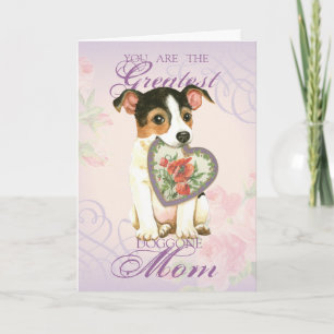 Jack Russell Terrier Heart mama Kaart
