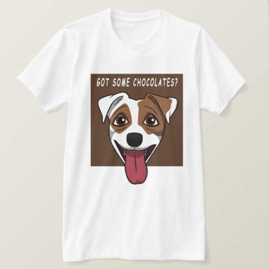 Jack Russell Terrier heeft er 2 T-shirt (Design voorkant)