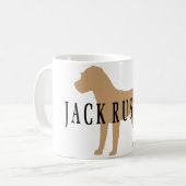 Jack Russell Terrier Koffiemok (Voorkant links)