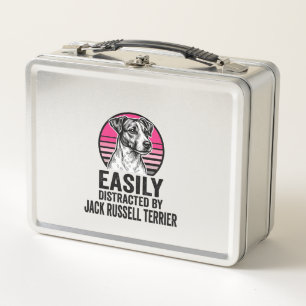 Jack Russell Terrier Licht Afleidbaar Vintage T-Sh