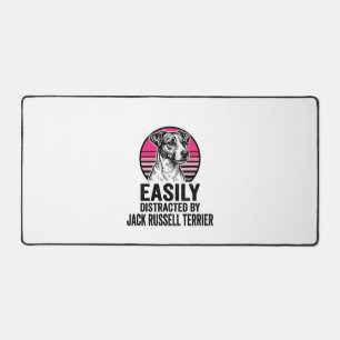 Jack Russell Terrier Licht Afleidbaar Vintage T-Sh Bureaumat