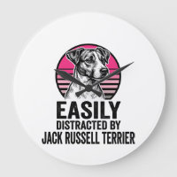 Jack Russell Terrier Licht Afleidbaar Vintage T-Sh