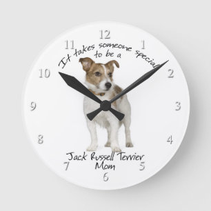 Jack Russell Terrier Maman Horloge