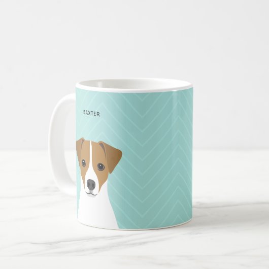 Jack Russell Terrier Mugs (Devant gauche)