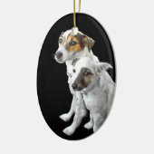 Jack Russell Terrier Ornament Two (Links)