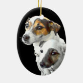 Jack Russell Terrier Ornament Two (Achterkant)