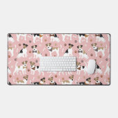 Jack Russell Terrier Patrouilles et os (Clavier et souris)