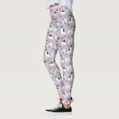 Jack Russell Terrier Paws and Bones Leggings (Gauche)