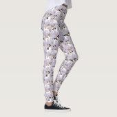Jack Russell Terrier Paws and Bones Leggings (Droite)