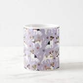 Jack Russell Terrier Paws et Bones Coffee Mug (Centre)