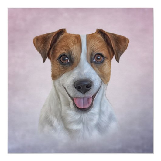 Jack Russell Terrier Perfect Poster (Voorkant)
