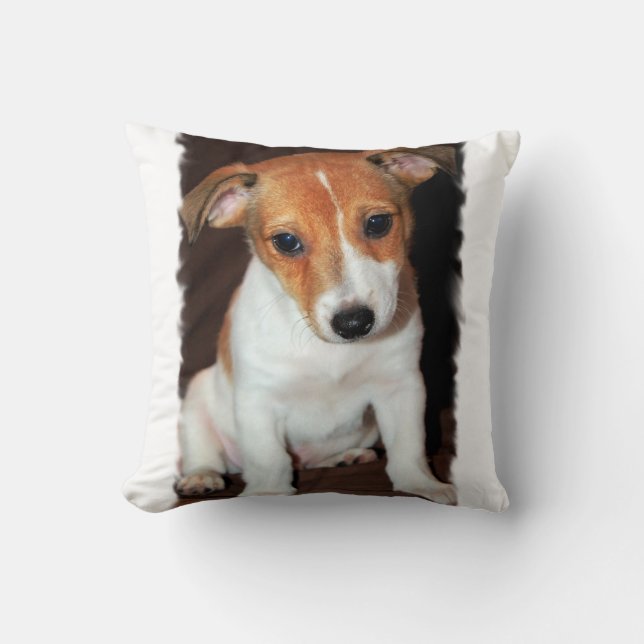 Jack Russell Terrier Pillow Kussen (Voorkant)