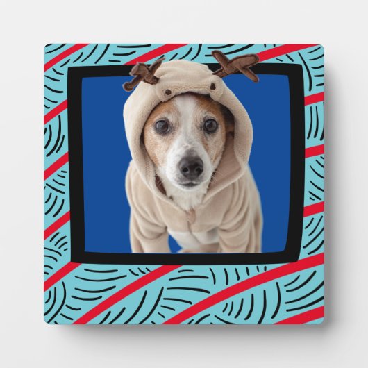 Jack Russell Terrier Plaque photo customisée (Devant)
