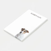 Jack Russell Terrier Post-it® Notes (Schuin)
