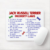 JACK RUSSELL TERRIER Property Laws 2 Muismat (Met muis)