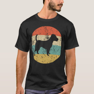 Jack Russell Terrier Retro Dog T-shirt