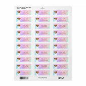 Jack Russell Terrier Return Address Labels (Full Sheet)