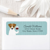 Jack Russell Terrier Return Address Labels (Insitu)