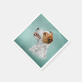 Jack Russell Terrier Servet (Hoek)